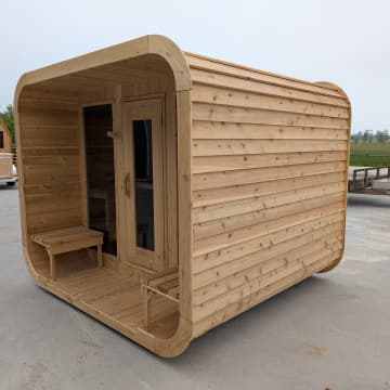 Great Canadian Saunas Luna 6×8 + Porch